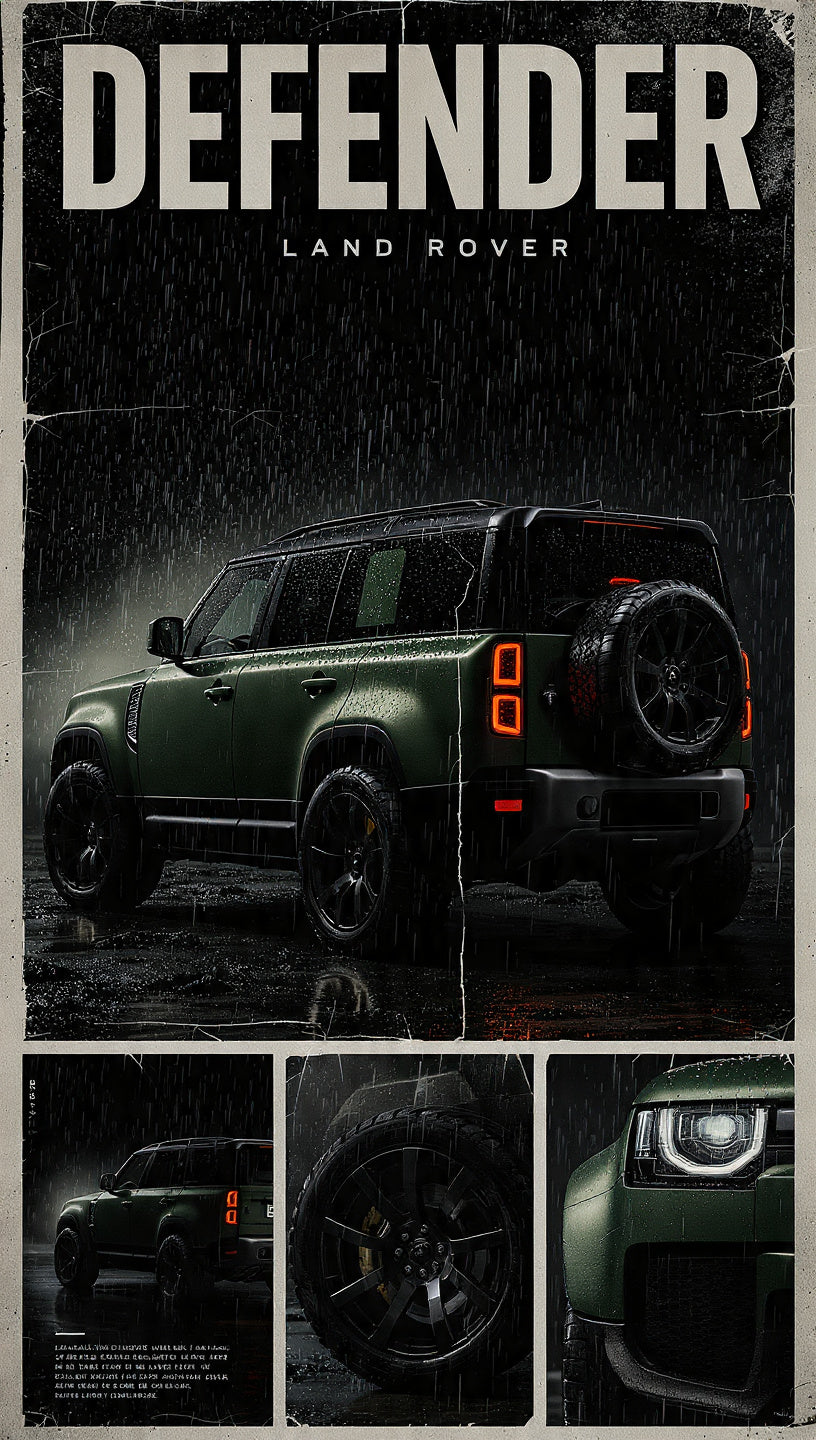 Elite Machines: Luxury & Performance Car Poster Set